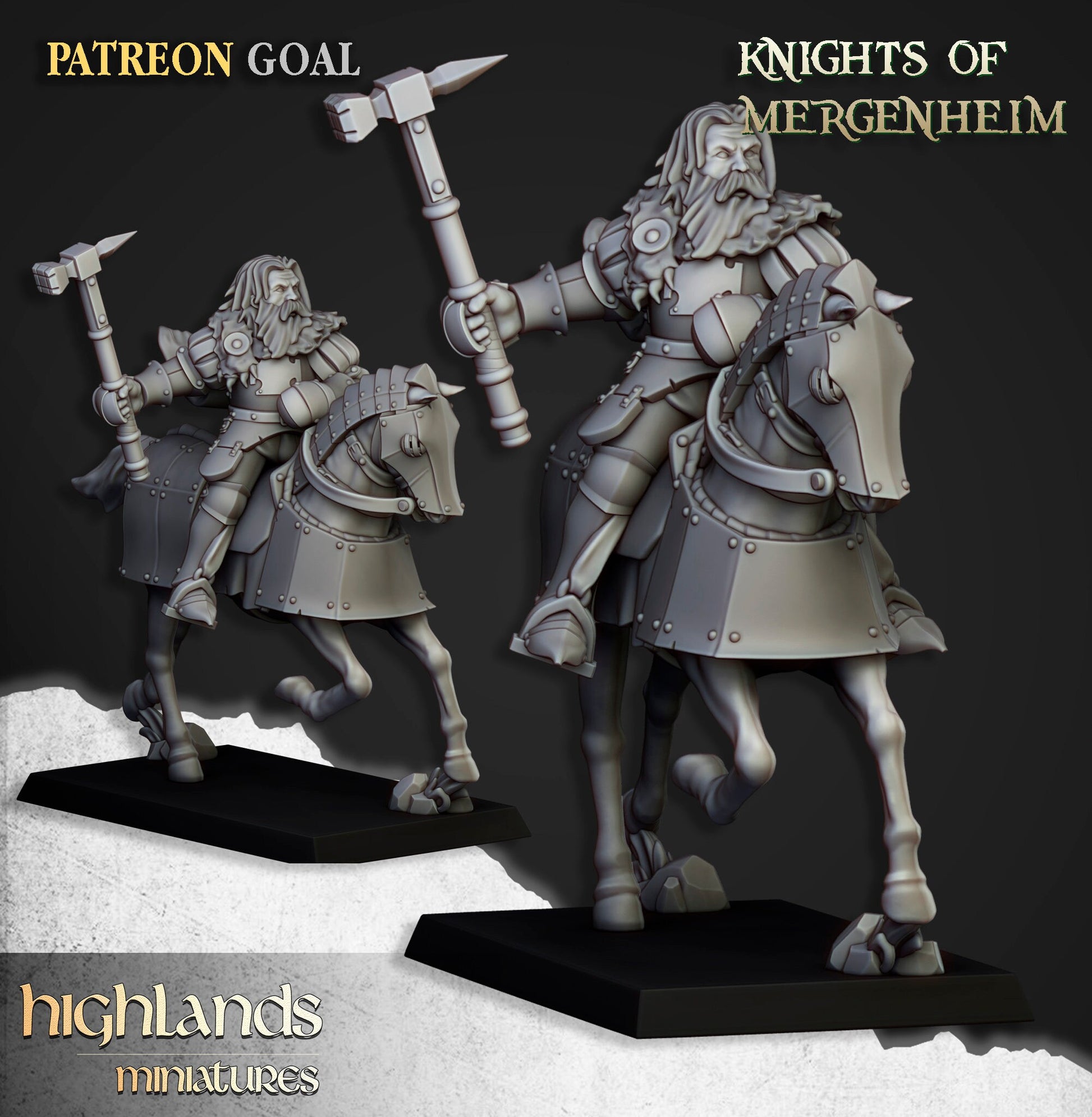 Knights of Mergenheim - Highland Miniatures (Custom Order)