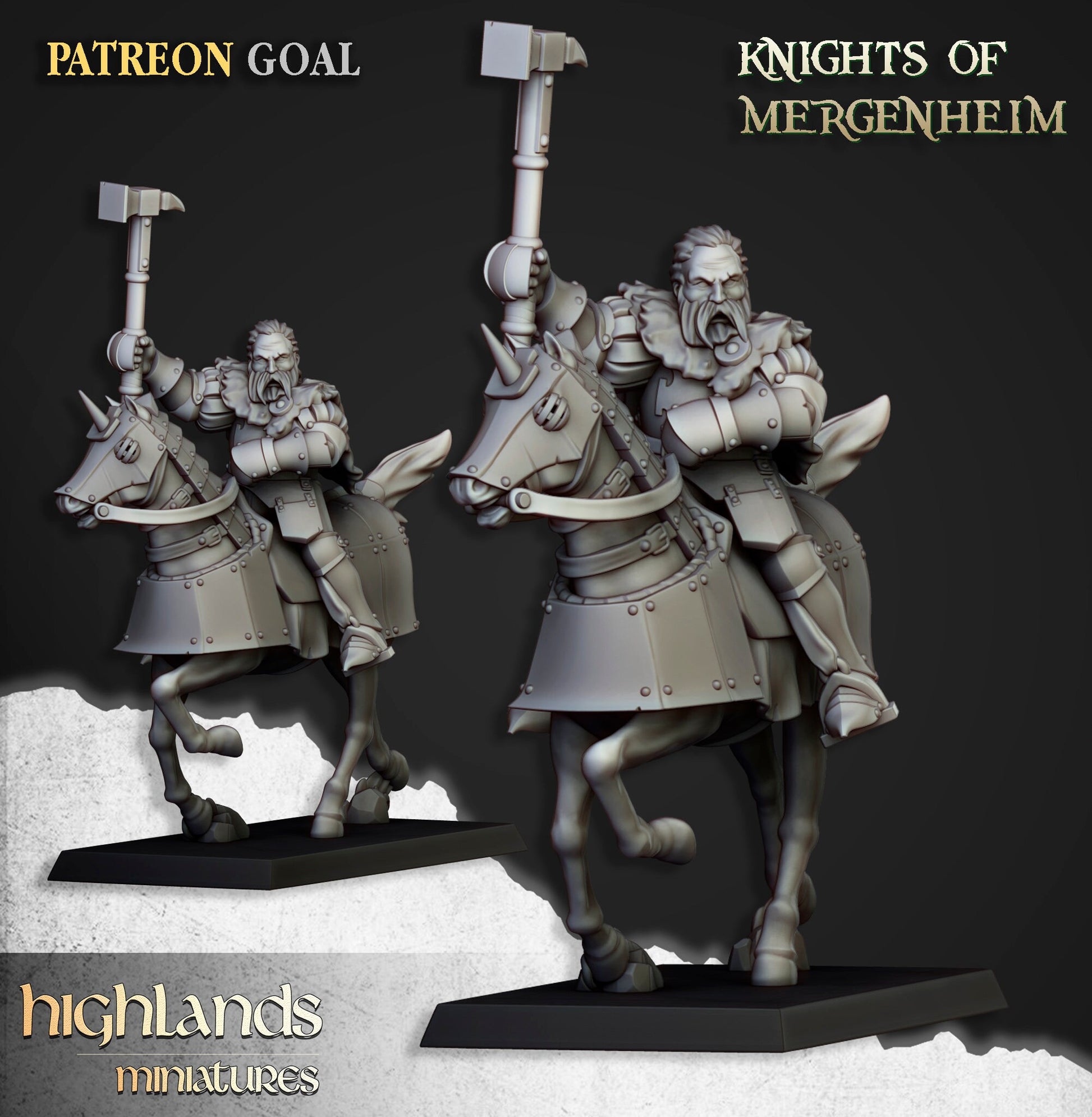 Knights of Mergenheim - Highland Miniatures (Custom Order)