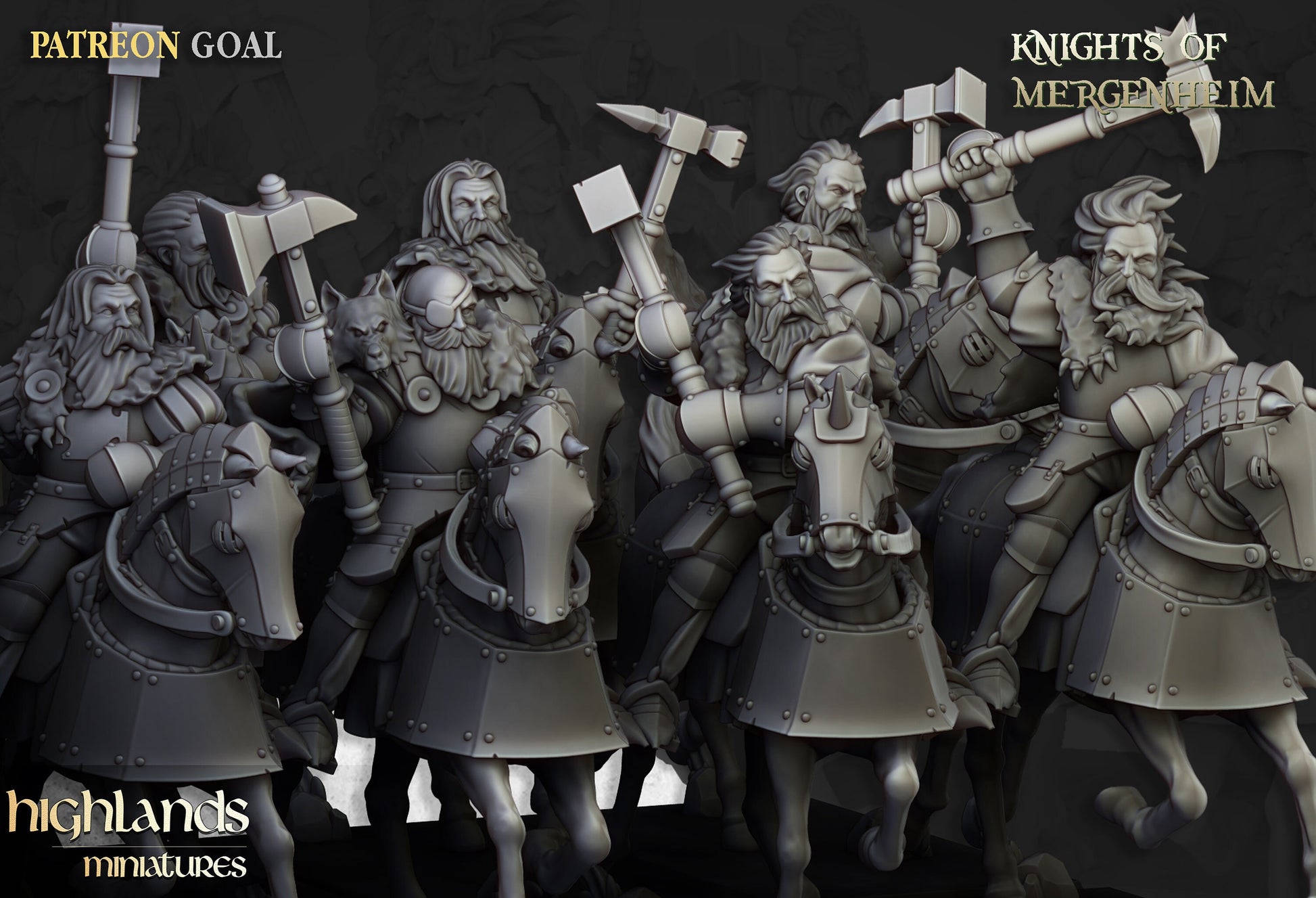 Knights of Mergenheim - Highland Miniatures (Custom Order)