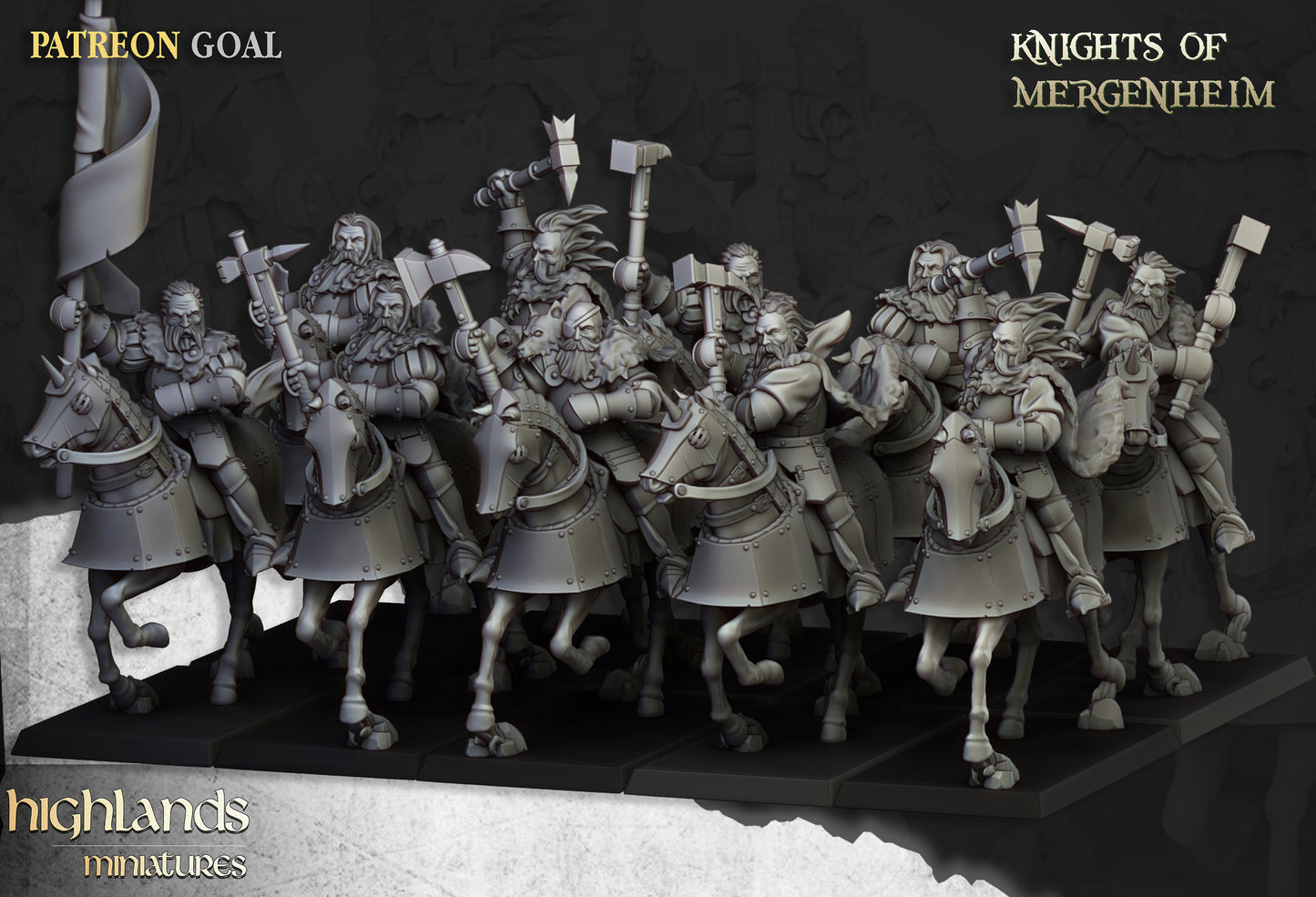 Knights of Mergenheim - Highland Miniatures (Custom Order)