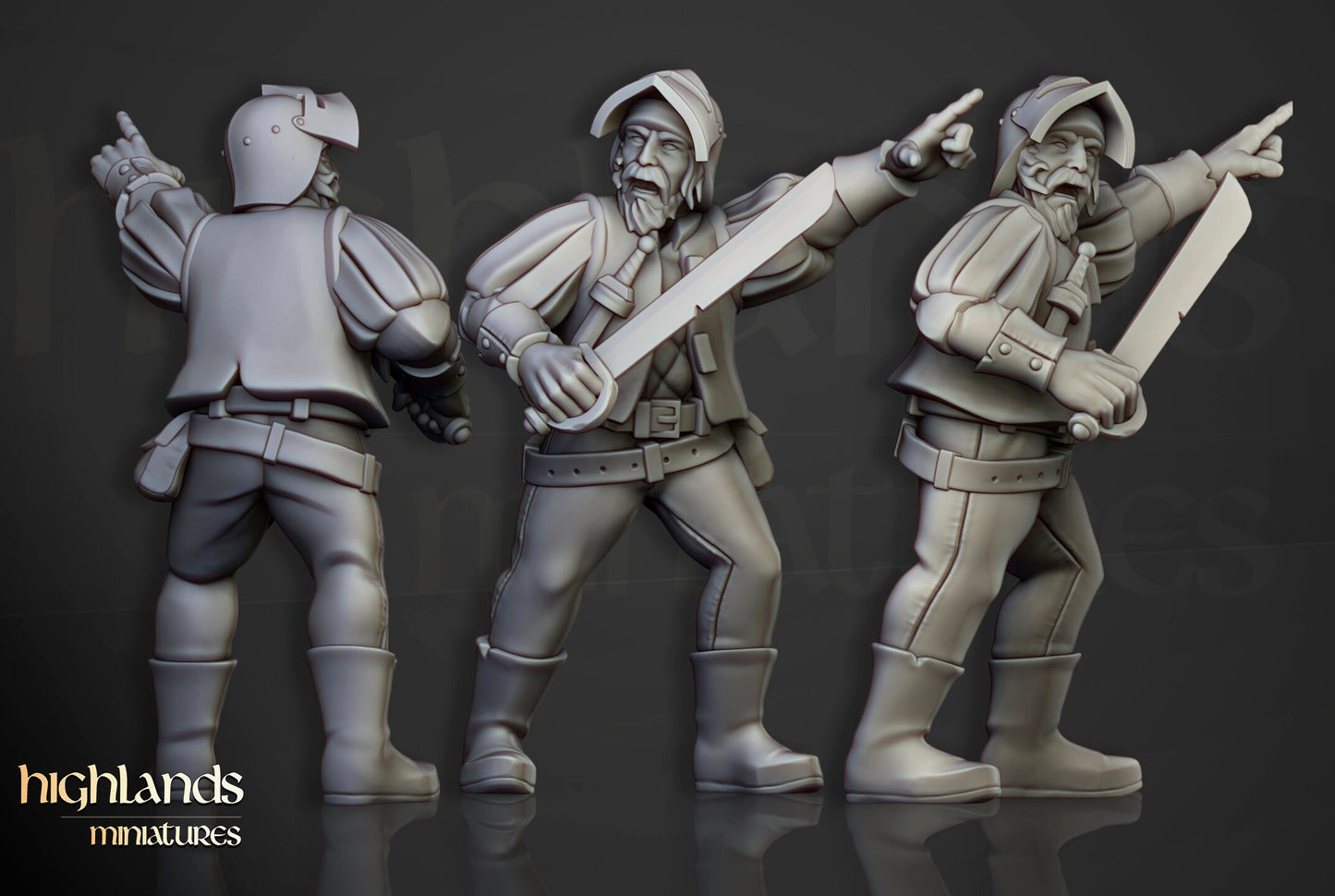 Sunland Militia - Highland Miniatures (Custom Order)