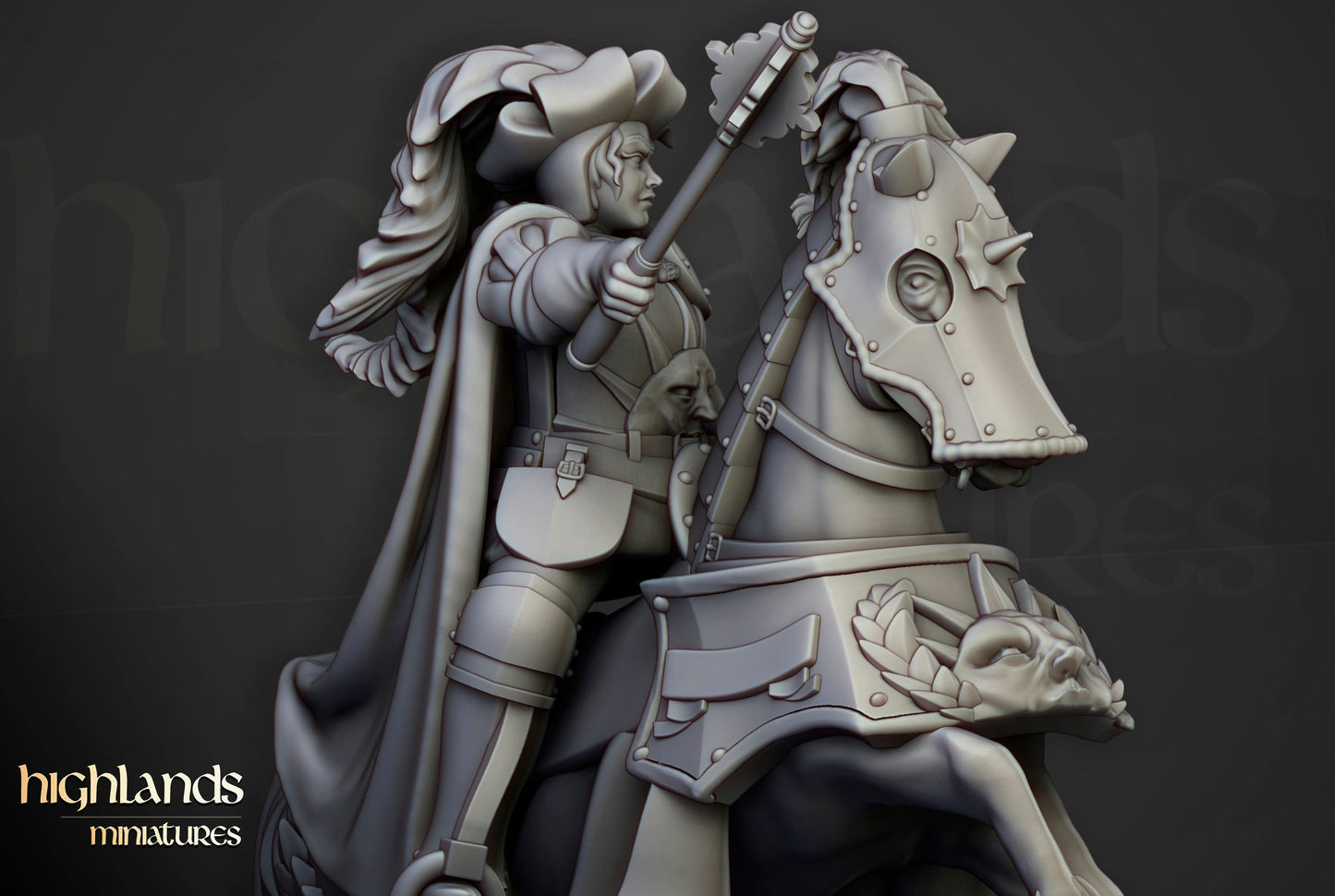 Baroness of Lunneburg - Highland Miniatures (Custom Order)
